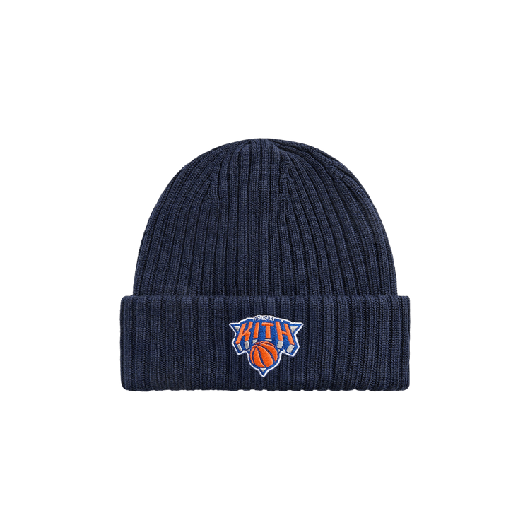 Kith For The New York Knicks Superman Logo Beanie 'Nocturnal'