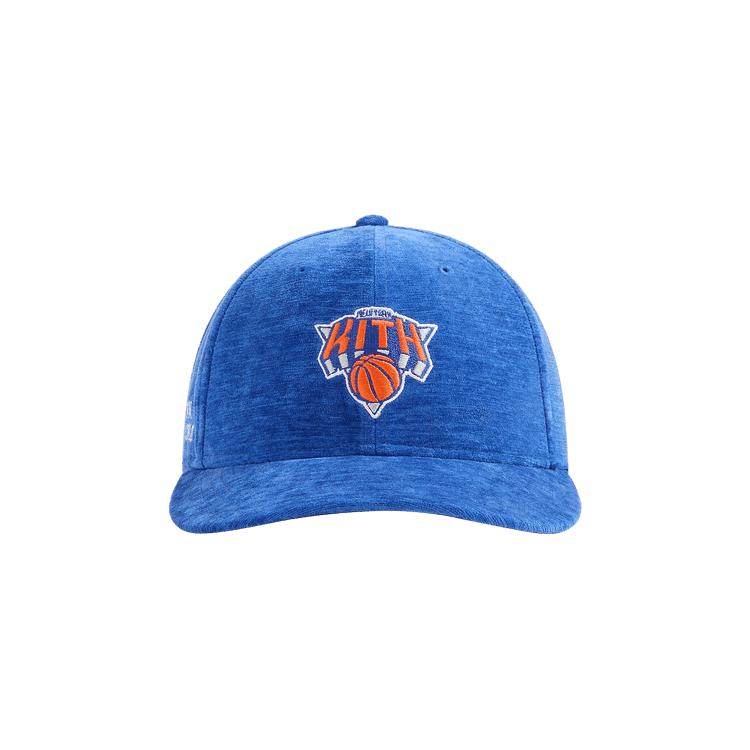 Kith x New Era For The New York Knicks Chenille 59fifty Low Profile Fitted Cap 'Royal'