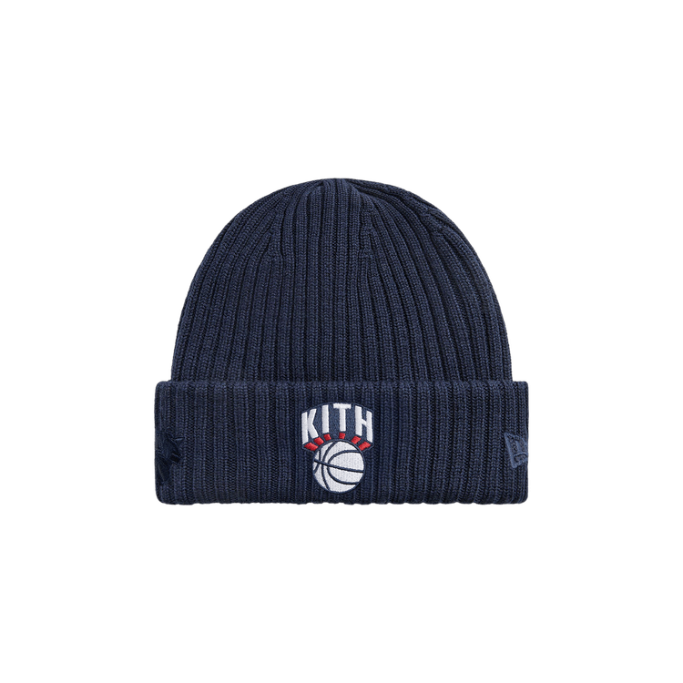 Kith x New Era For The New York Knicks Knit Beanie 'Nocturnal'