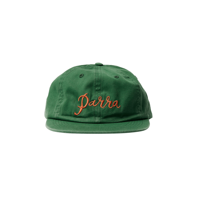 Parra Scripted 6 Panel Hat 'Green'