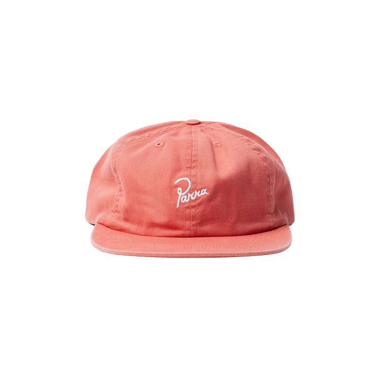 Parra Signature 6 Panel Hat 'Washed Out Red'