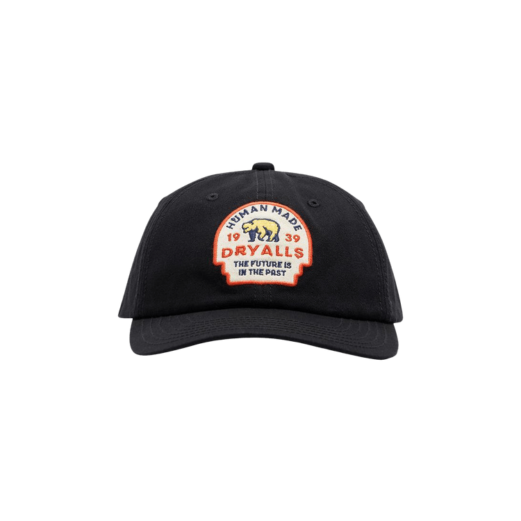 Human Made 6 Panel Twill Cap #2 'Black'
