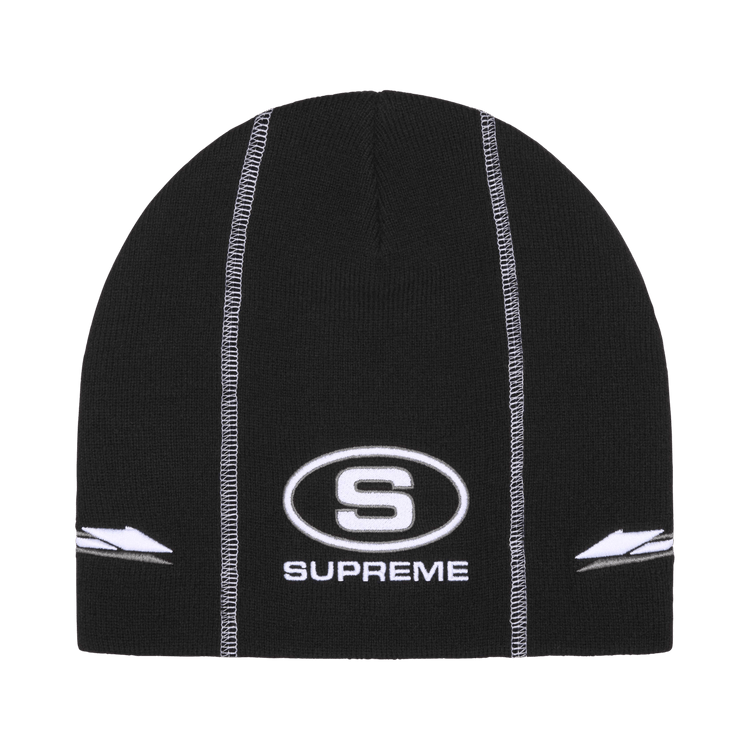 Supreme Racing Panel Beanie 'Black'