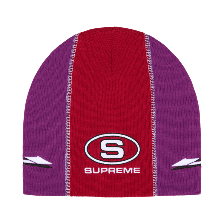 Supreme Racing Panel Beanie 'Red'