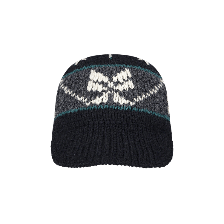 Aimé Leon Dore Hand Knit Heritage Cap 'Jet Black'