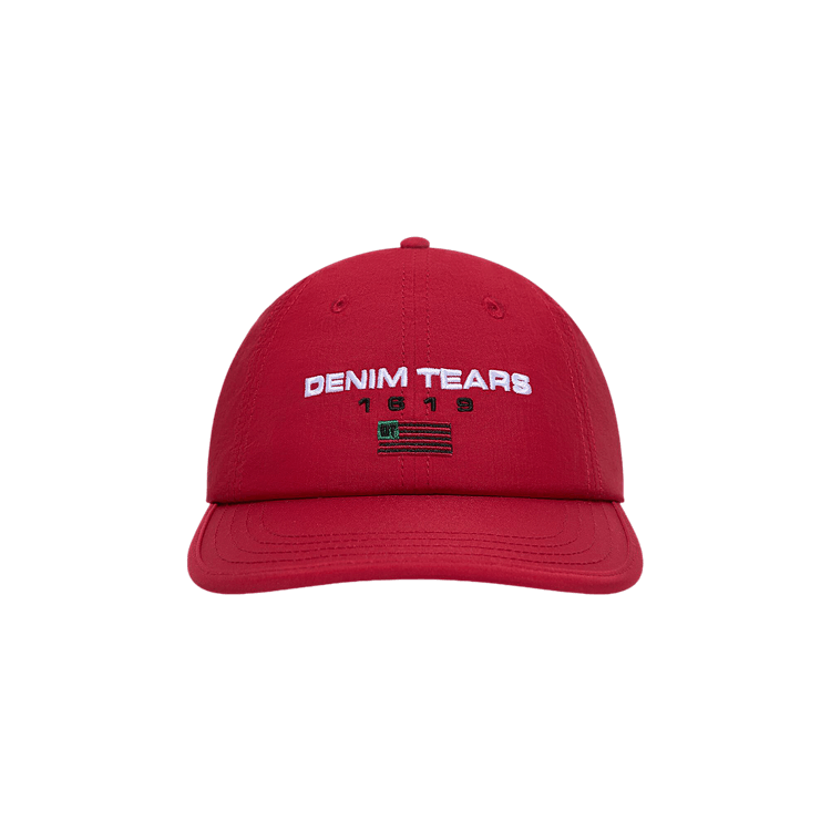 Denim Tears 1619 Cap 'Red'