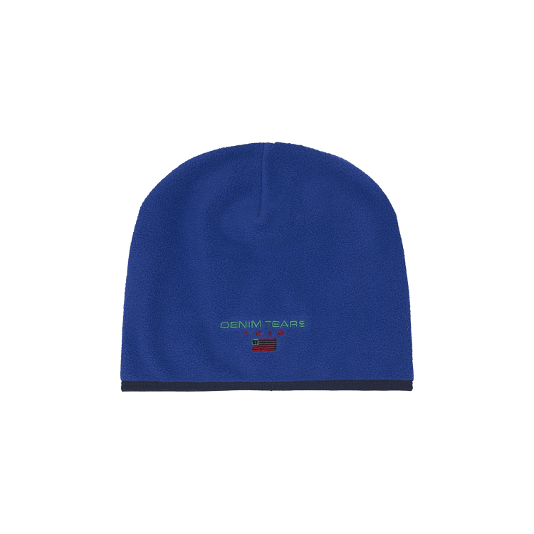 Denim Tears Polar Fleece Beanie 'Royal Blue'