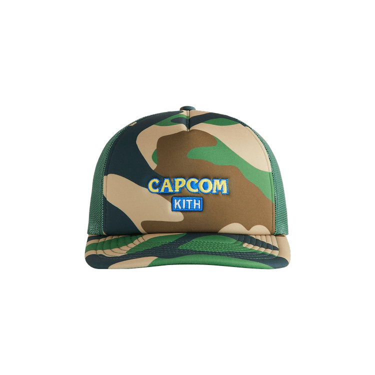 Kith x Capcom Nolan Trucker Hat 'Camo'