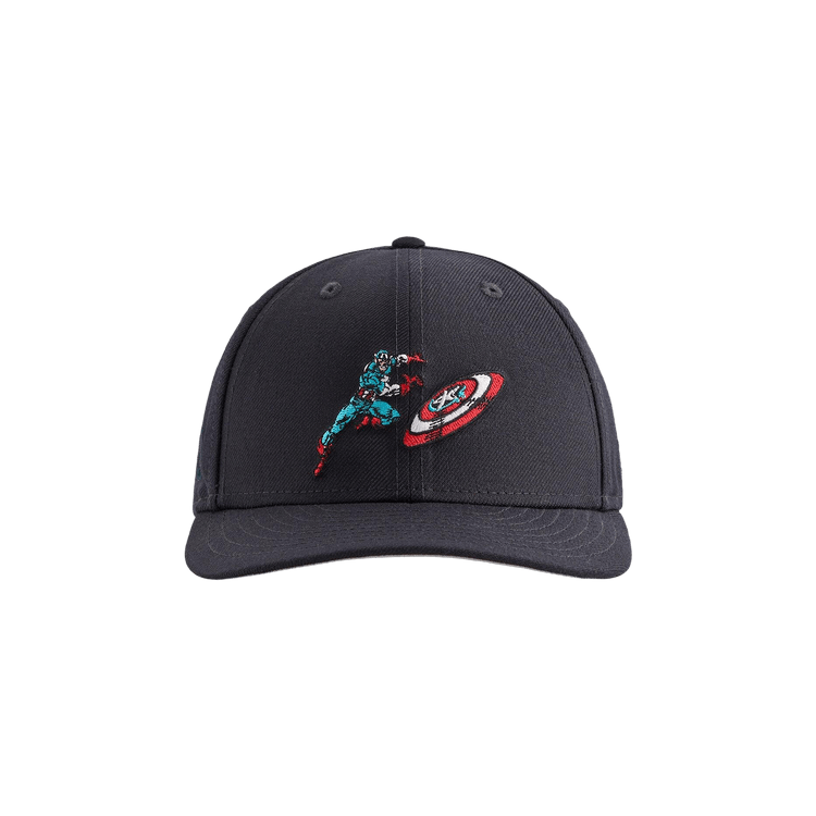 Kith x Marvel For NEW ERA Captain America Low Profile 59FIFTY Fitted Cap 'Nocturnal'
