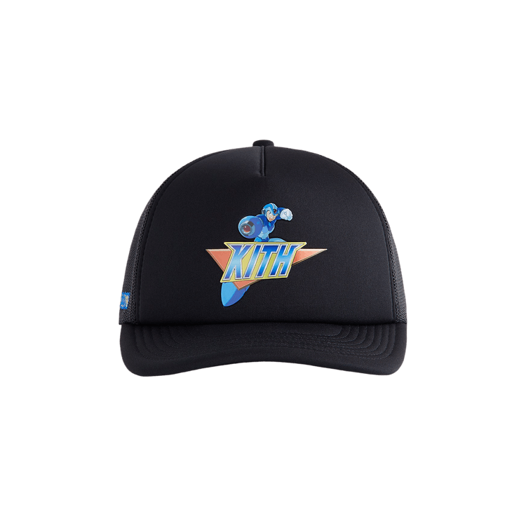 Kith x Capcom Mega Man Nolan Trucker Hat 'Black'