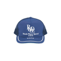 Rhude Player Special Trucker Hat 'Navy/White'