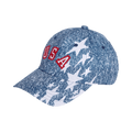 Adidas DEN GR Cap 'White/Dark Blue/Powder Red'