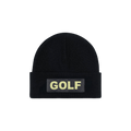 GOLF WANG Woven Logo Beanie 'Black'