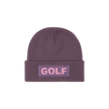 GOLF WANG Woven Logo Beanie 'Purple'