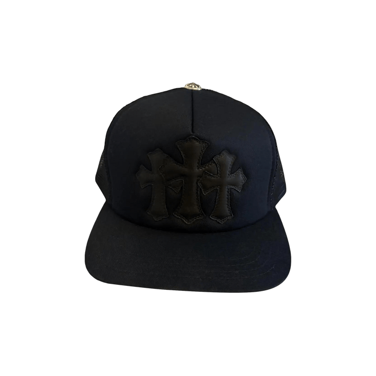 Chrome Hearts Leather Hat 'Black'