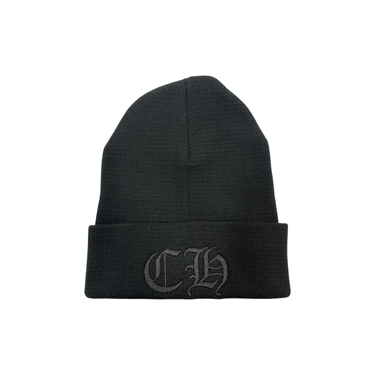 Chrome Hearts Embroidered Logo Beanie 'Black'