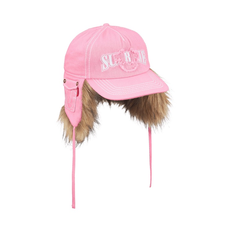 Supreme x True Religion Earflap 5-Panel 'Pink'
