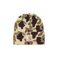 Carhartt WIP Camo Duck Beanie 'Jacquard Green'