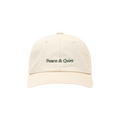 Museum of Peace & Quiet Wordmark Tye Dye Dad Hat 'Bone'
