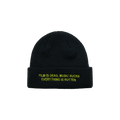 Pleasures Critic Beanie 'Black'