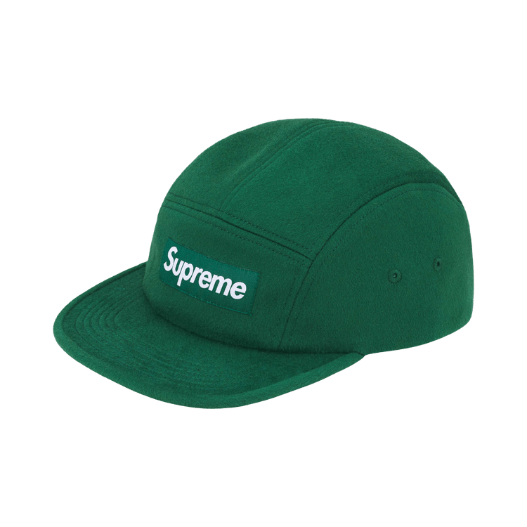 Supreme Wool Camp Cap 'Dark Green'