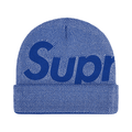 Supreme Studded Knockout Big Logo Beanie 'Royal'