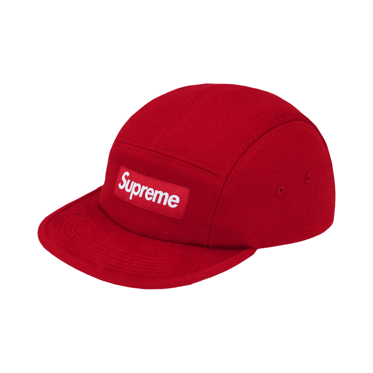 Supreme Wool Camp Cap 'Red'