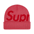 Supreme Studded Knockout Big Logo Beanie 'Red'