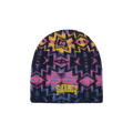 Palace Olde English Furry Nein Cuff Beanie 'Navajo Blue'