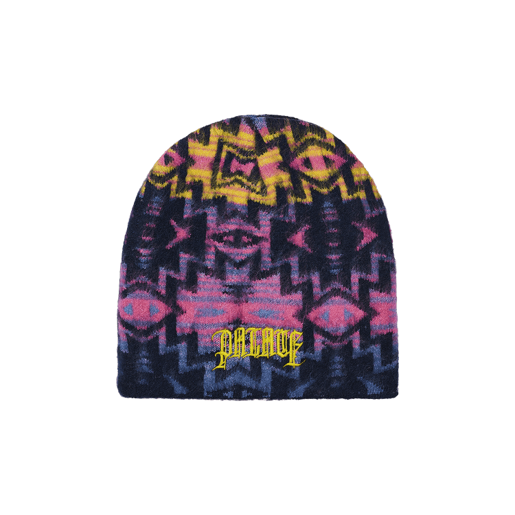 Palace Olde English Furry Nein Cuff Beanie 'Navajo Blue'