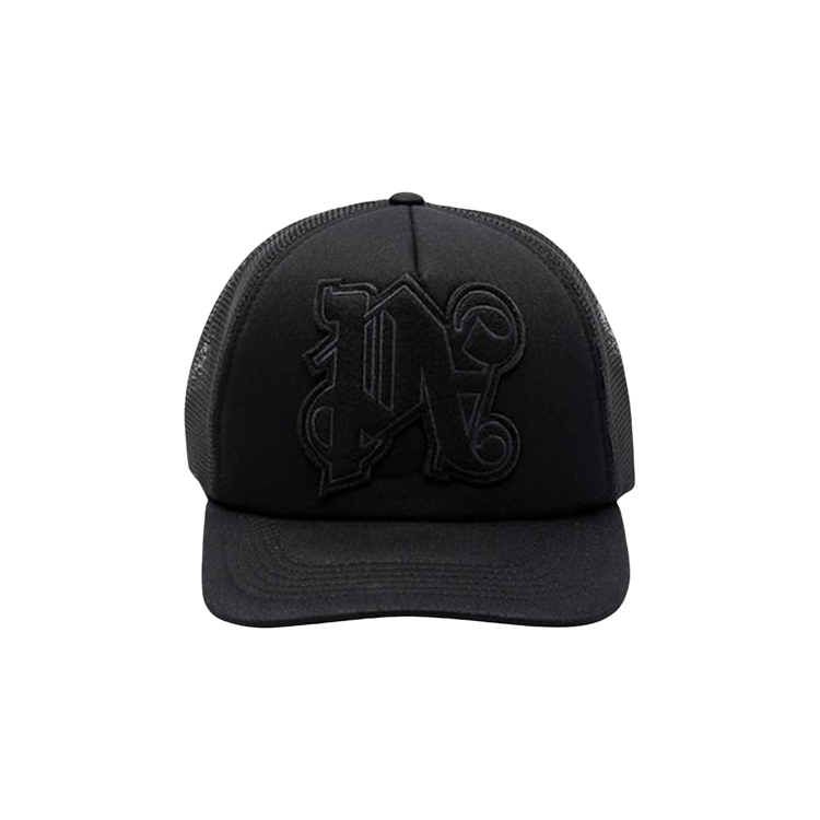 Palm Angels Monogram Cap 'Black'