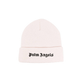 Palm Angels Brand Logo Beanie 'Beige'