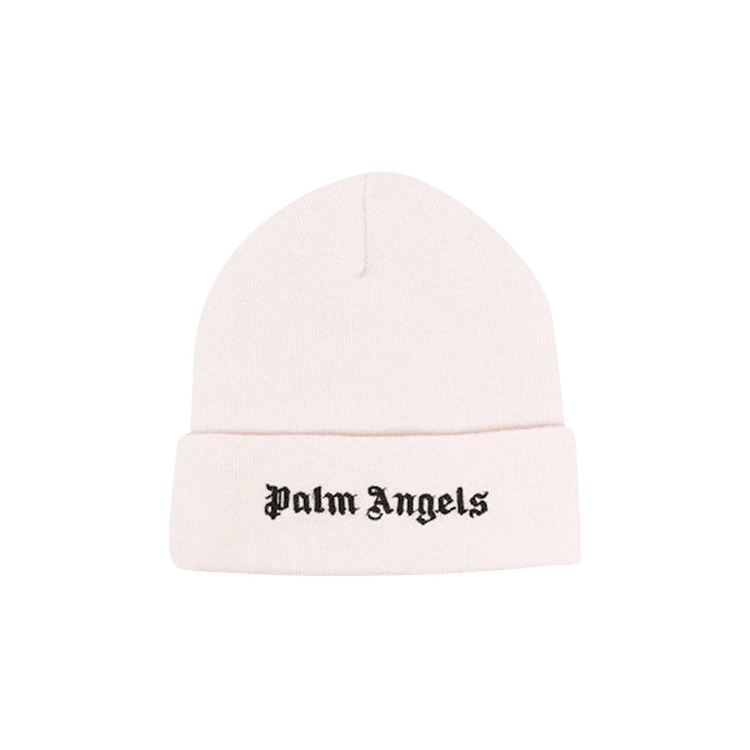 Palm Angels Brand Logo Beanie 'Beige'
