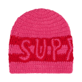 Supreme Crochet Logo Beanie 'Pink'