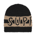 Supreme Crochet Logo Beanie 'Black'