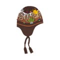 Supreme Felt Appliqué Earflap Beanie 'Brown'