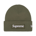 Supreme New Era Box Logo Beanie 'Light Olive'