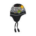 Supreme Felt Appliqué Earflap Beanie 'Black'