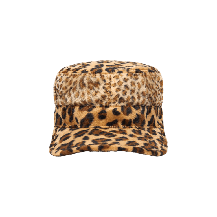 Denim Tears Faux Fur Giraffe Print Cap 'Multicolor'