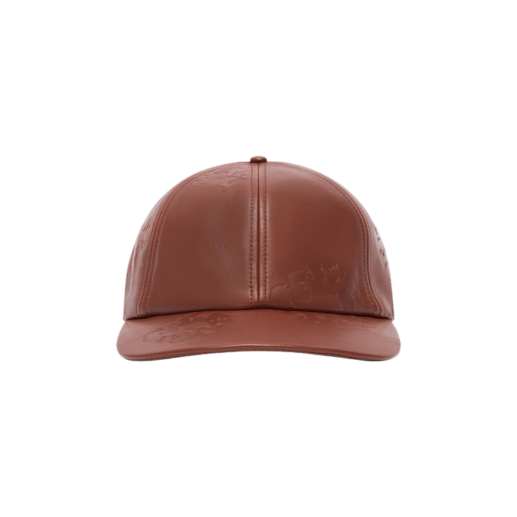 Denim Tears Leather Wreath Cap 'Brown'