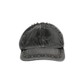 Thug Club Studded Denim Cap 'Black'