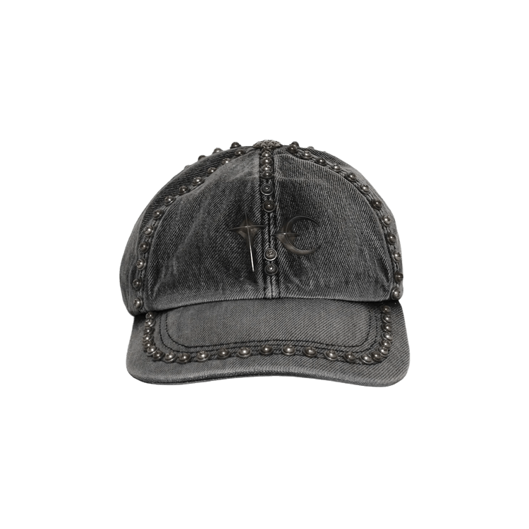 Thug Club Studded Denim Cap 'Black'