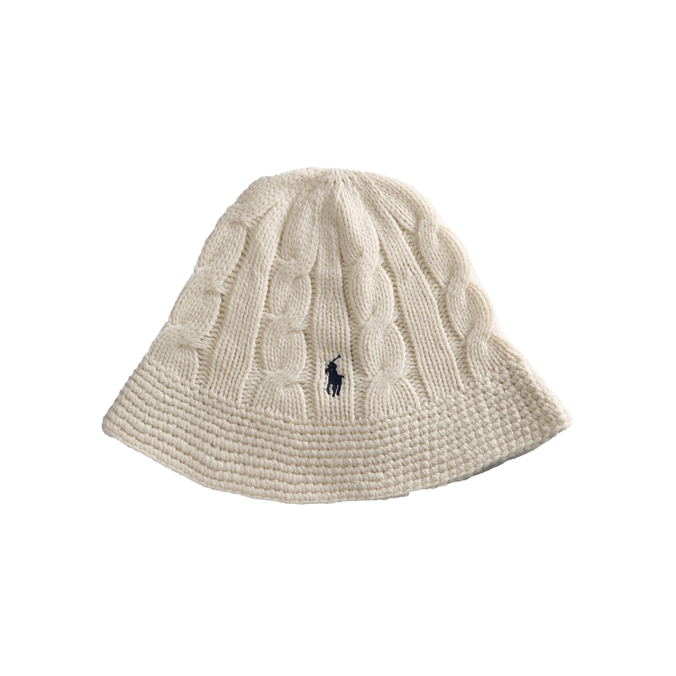 Polo Ralph Lauren Cable Bucket Hat 'Cream'