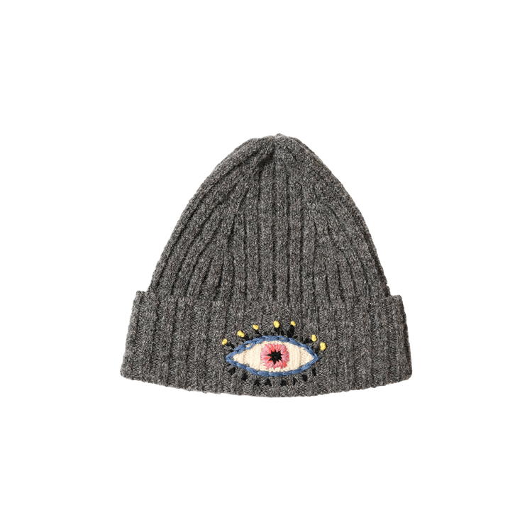 Kapital 5G Wool Knit Speakeasy Cap 'Grey'
