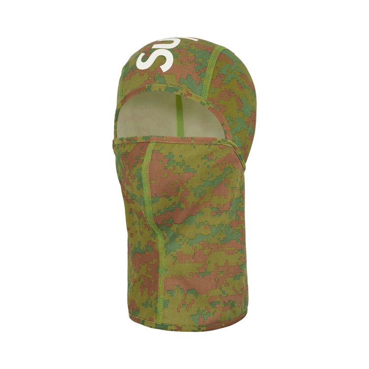 Supreme Heat Reactive Digi Camo Balaclava 'Olive'