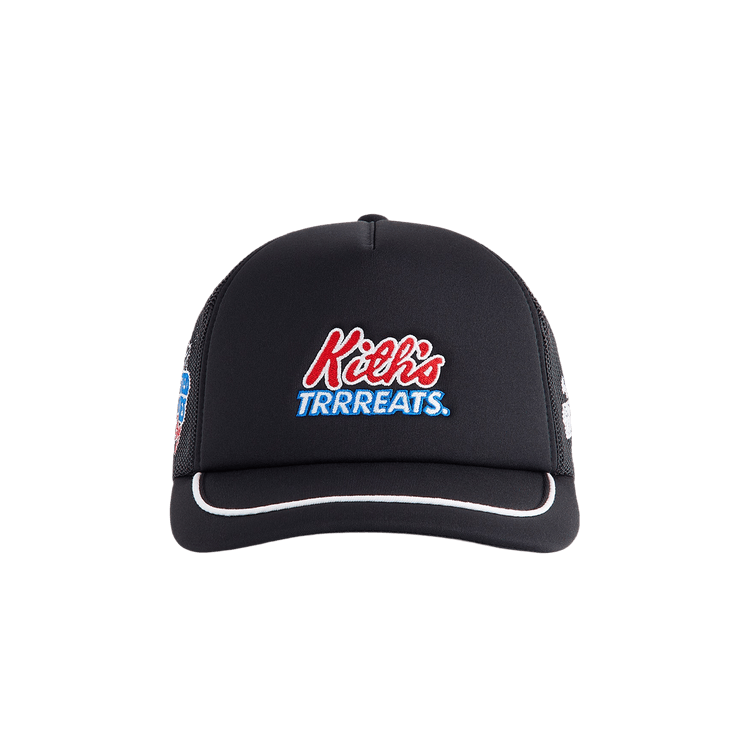 Kith Treats For Kellogg’s Frosted Flakes Cereal & Tony The Tiger Nolan Trucker Hat 'Black Beauty'
