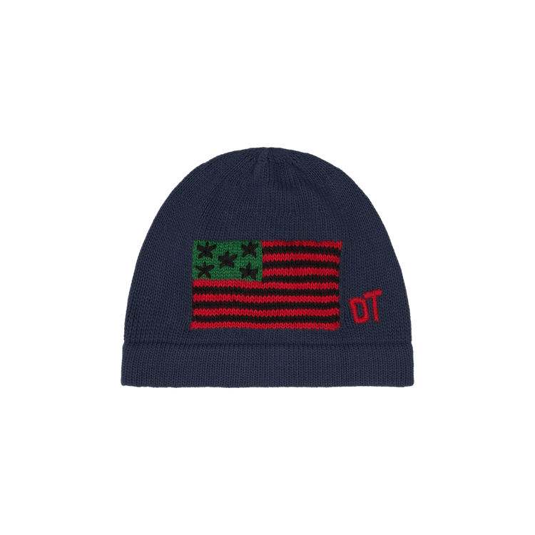 Denim Tears Dt Flag Beanie 'Navy'