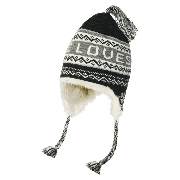 Palace Palace Loves Me Peruvian Beanie 'Black'