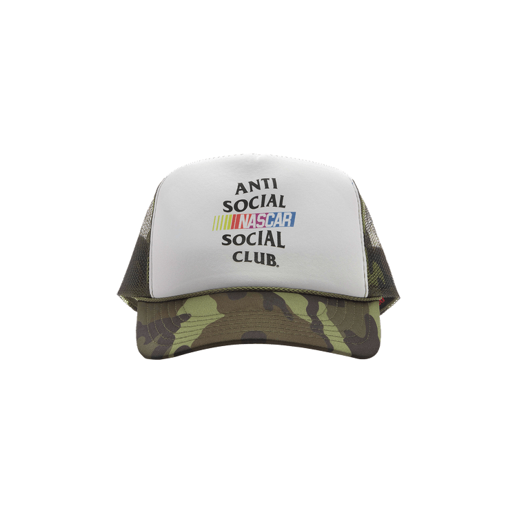 Anti Social Social Club x Nascar Games Trucker Cap 'Camo'