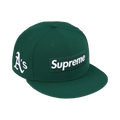 Supreme x MLB Teams Box Logo New Era 'Dark Green Oakland A's'
